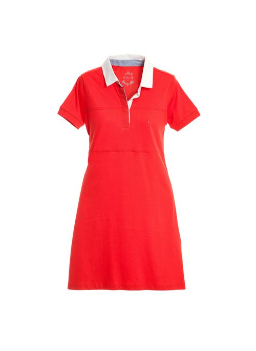 Vestido Gola Branca