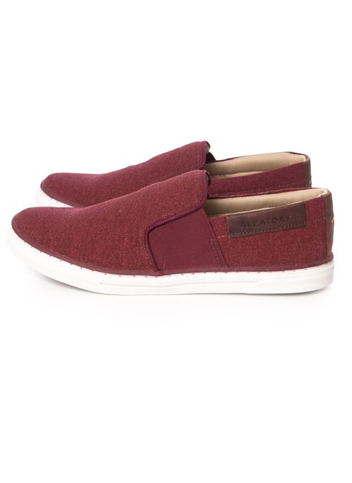 Sapatênis Aleatory Hazard Bordô