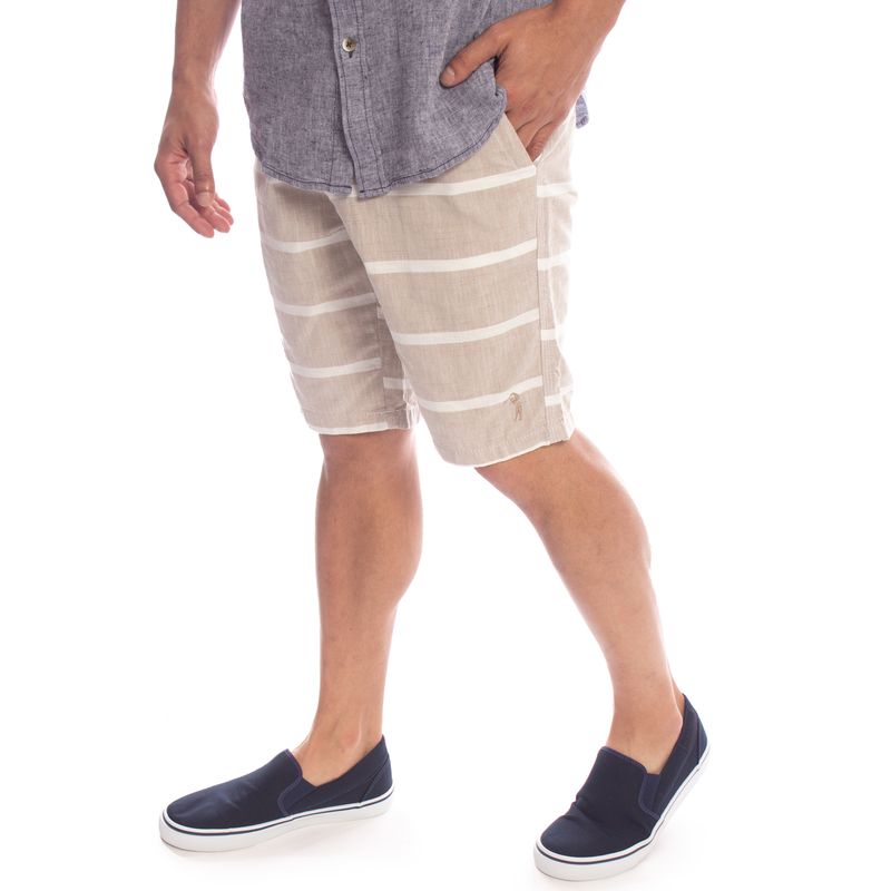 shorts-aleatory-masculino-sarja-listrado-fun-khaki-modelo-1-
