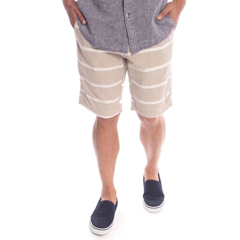 shorts-aleatory-masculino-sarja-listrado-fun-khaki-modelo-3-