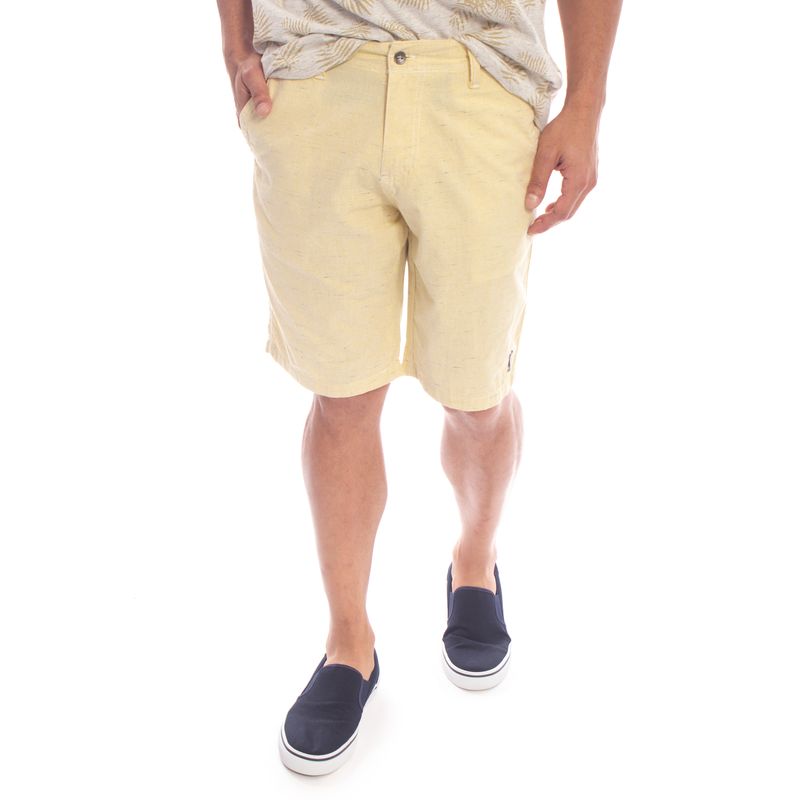 shorts-aleatory-masculino-sarja-soft-amarelo-modelo-1-