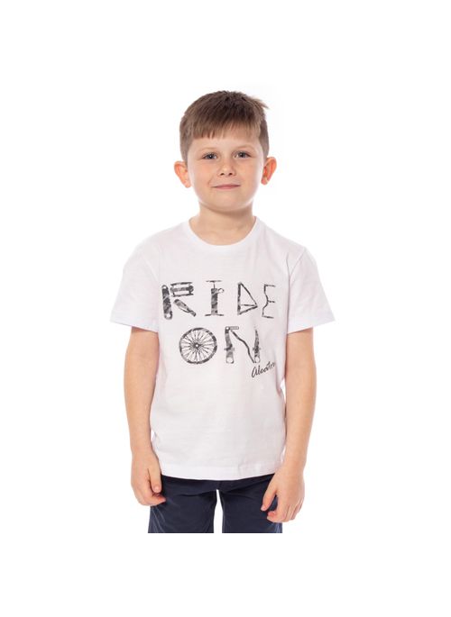 Camiseta Aleatory Infantil Estampada Ride