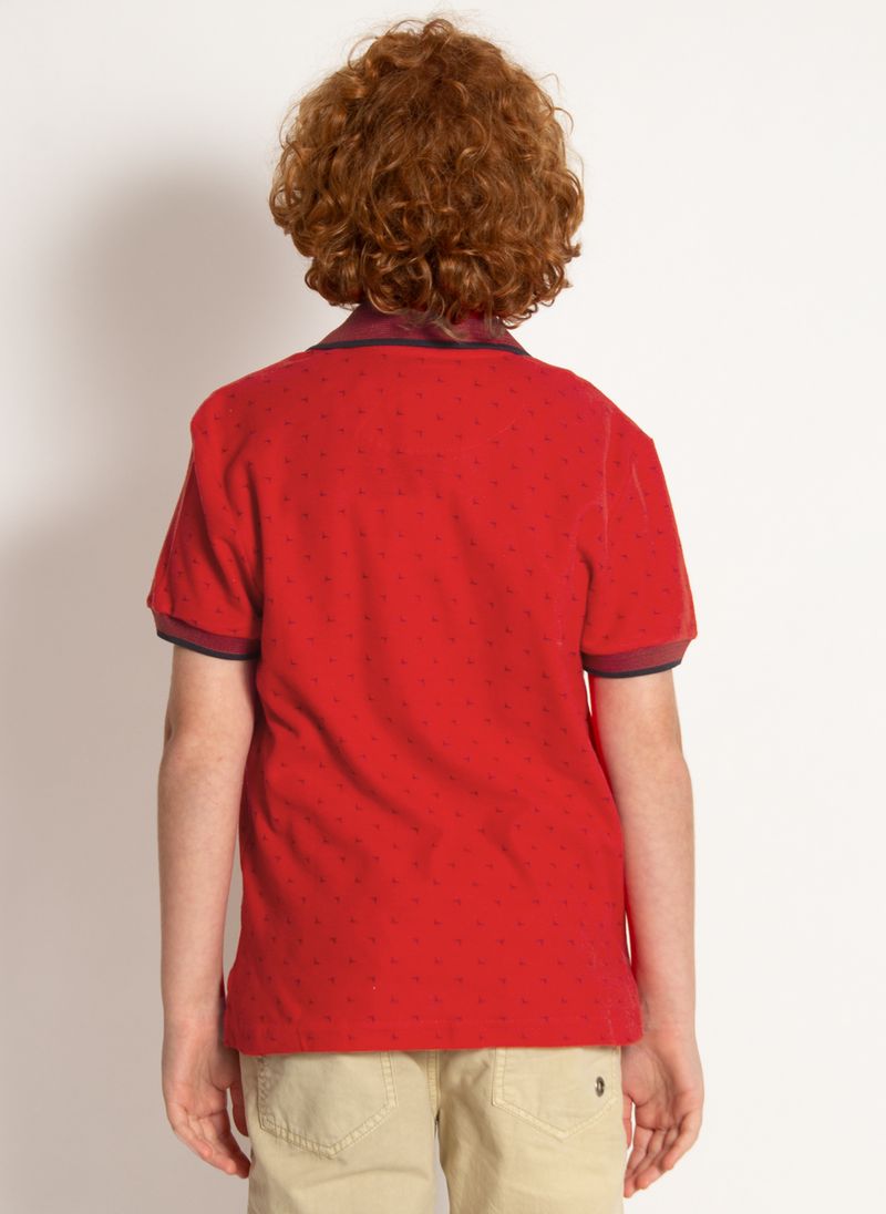 camisa-polo-aleatory-infantil-mini-print-kids-fair-laranja-modelo-2020-2-