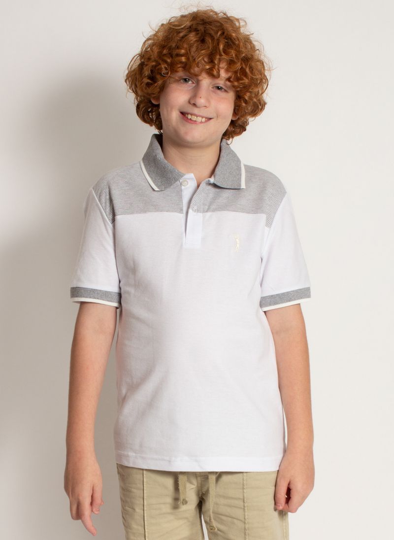 camisa-polo-aleatory-infantil-piquet-com-recorte-listrado-branco-modelo-2020-4-