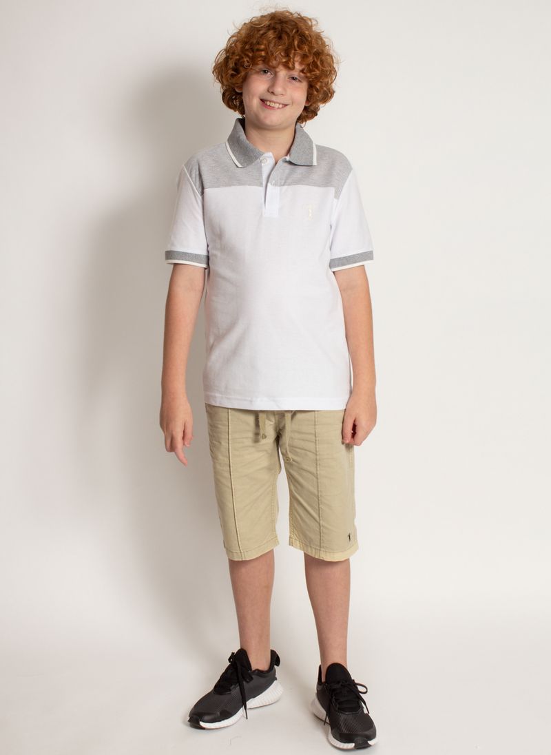 camisa-polo-aleatory-infantil-piquet-com-recorte-listrado-branco-modelo-2020-5-