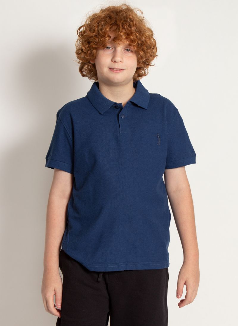 camisa-polo-aleatory-infantil-lisa-basica-new-light-azul-mescl-modelo-2020-4-