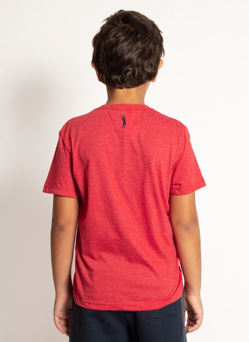 Camiseta Aleatory Estampada Infantil Palm Beach
