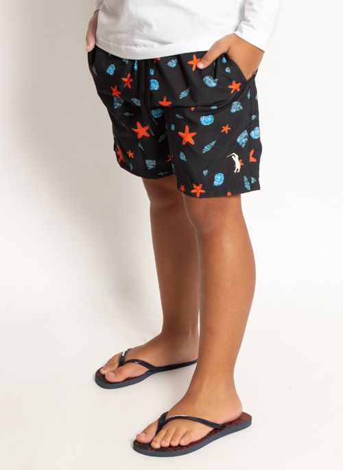 Shorts Estampado Aleatory Kids Starfish