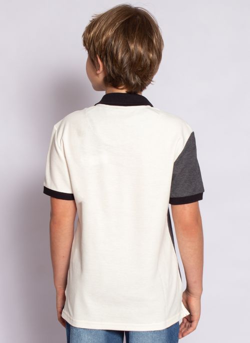 Camisa Polo Aleatory Infantil Piquet React