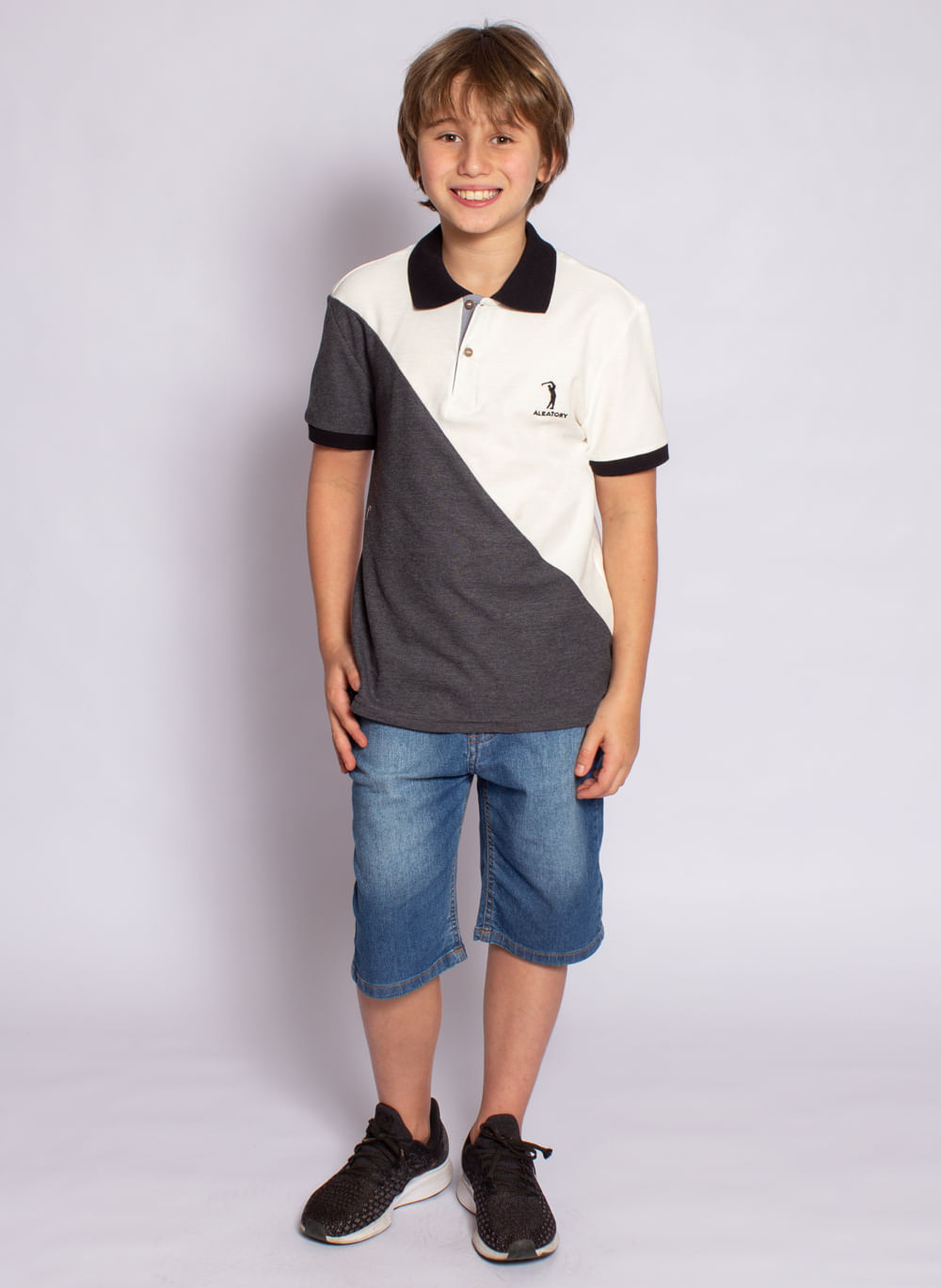 camisa-polo-aleatory-infantil-piquet-react-modelo-7-