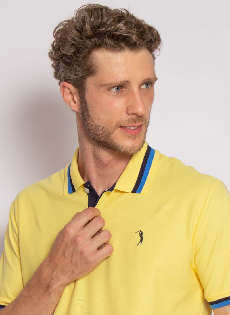 camisa-polo-aleatory-masculina-piquet-blast-amarelo-modelo-2020-1-