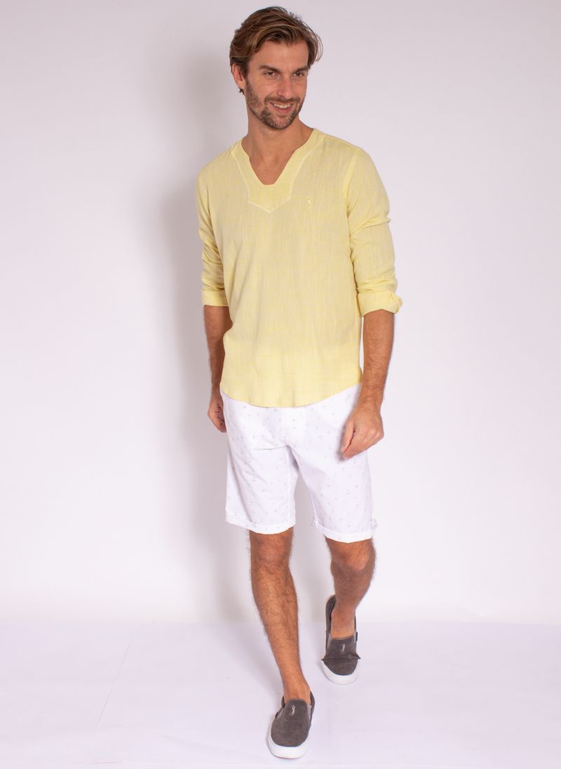 camisa-aleatory-masculino-linho-calm-amarelo-modelo-3-