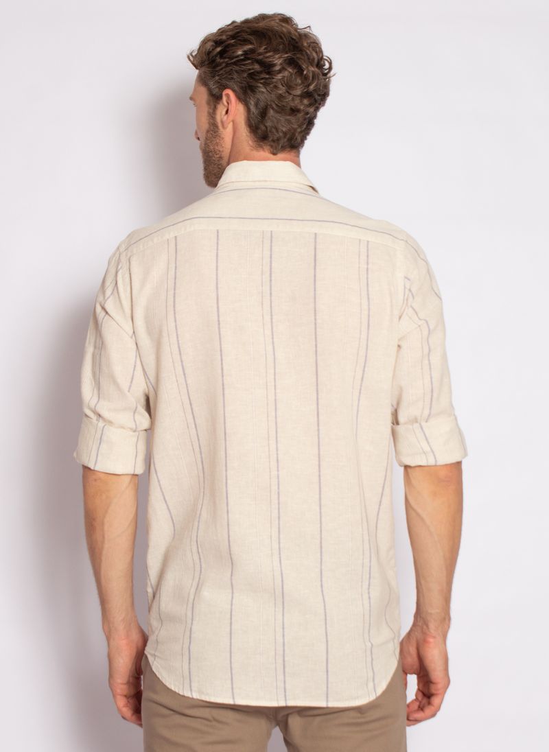 camisa-aleatory-masculina-manga-longa-listrada-linho-bege-modelo-2-