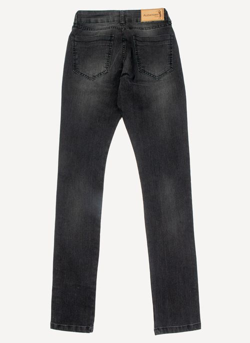Calça Jeans Feminina Aleatory All Black