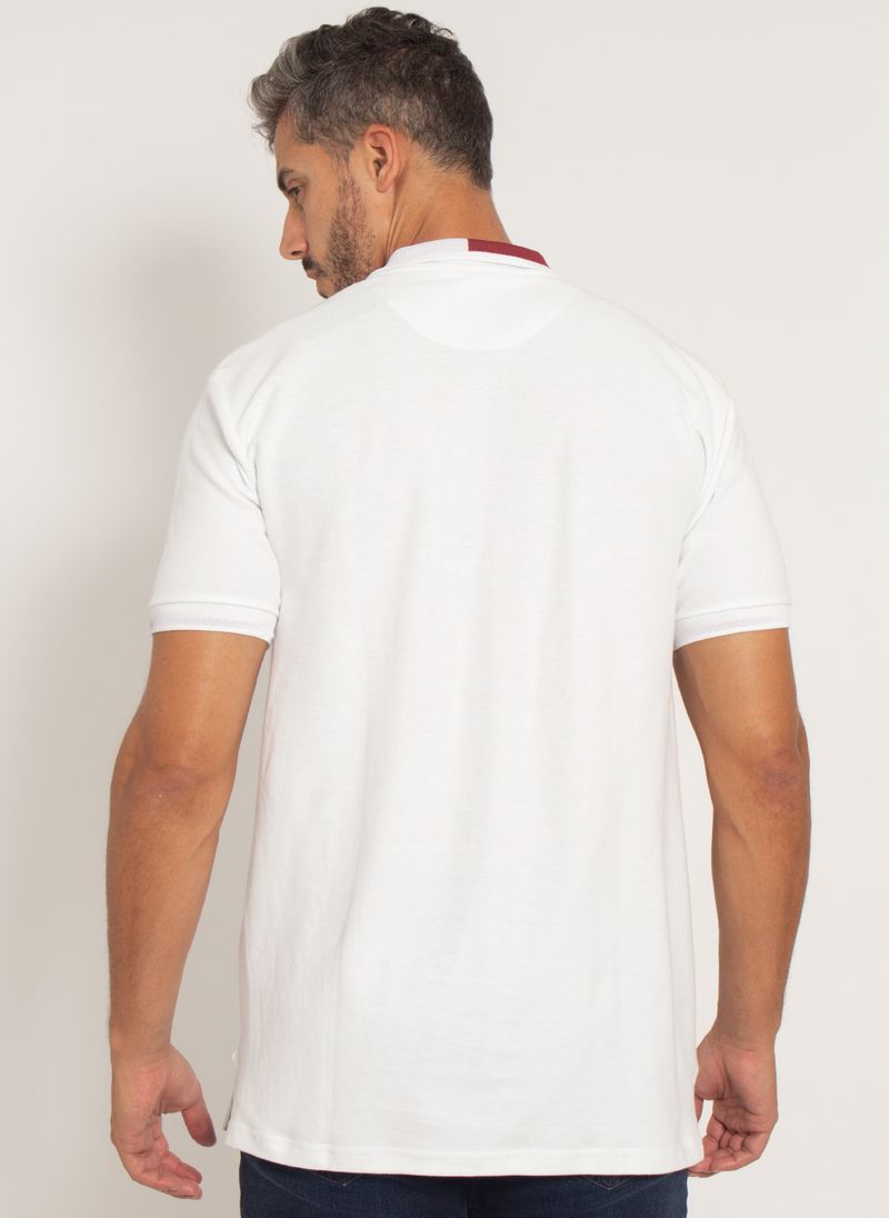 camisa-polo-aleatory-masculina-piquet-dual-branco-modelo-2021-2-