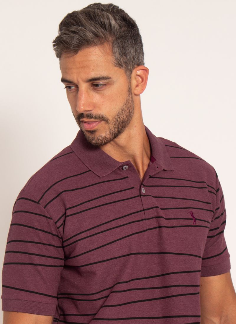 camisa-polo-aleatory-masculina-piquet-estampada-line-bordo-modelo-1-