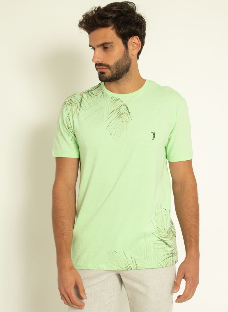 Camiseta-Estampada-Aleatory-Spring-Verde-Verde-P
