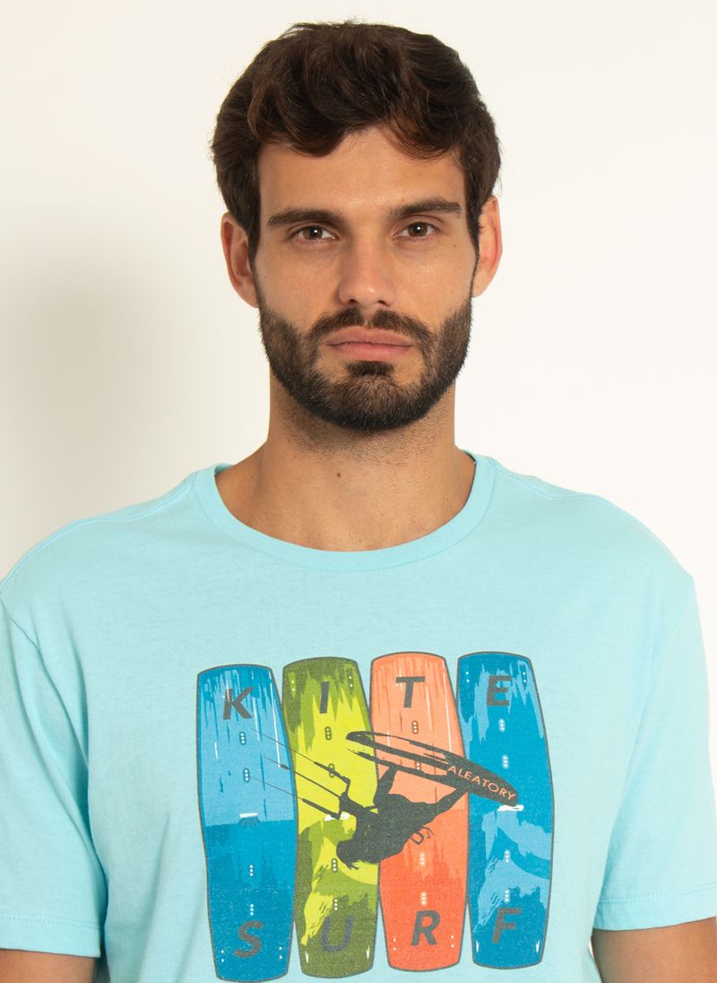 Camiseta-Estampada-Aleatory-Kite-Azul-Claro-Azul-Claro-P