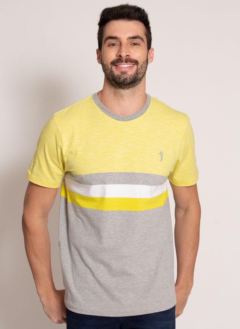 Camiseta-Aleatory-Listrada-In-Amarela-Amarelo-M