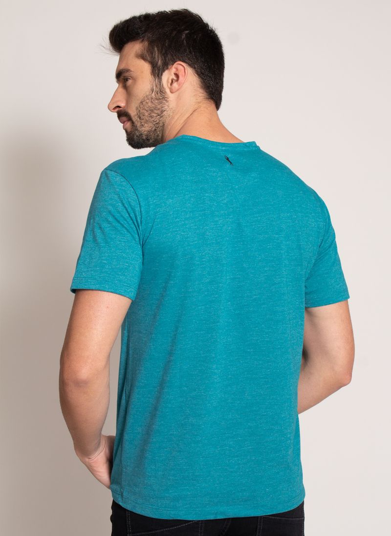 Camiseta-Estampada-Aleatory-Sunset-Azul-Azul-M