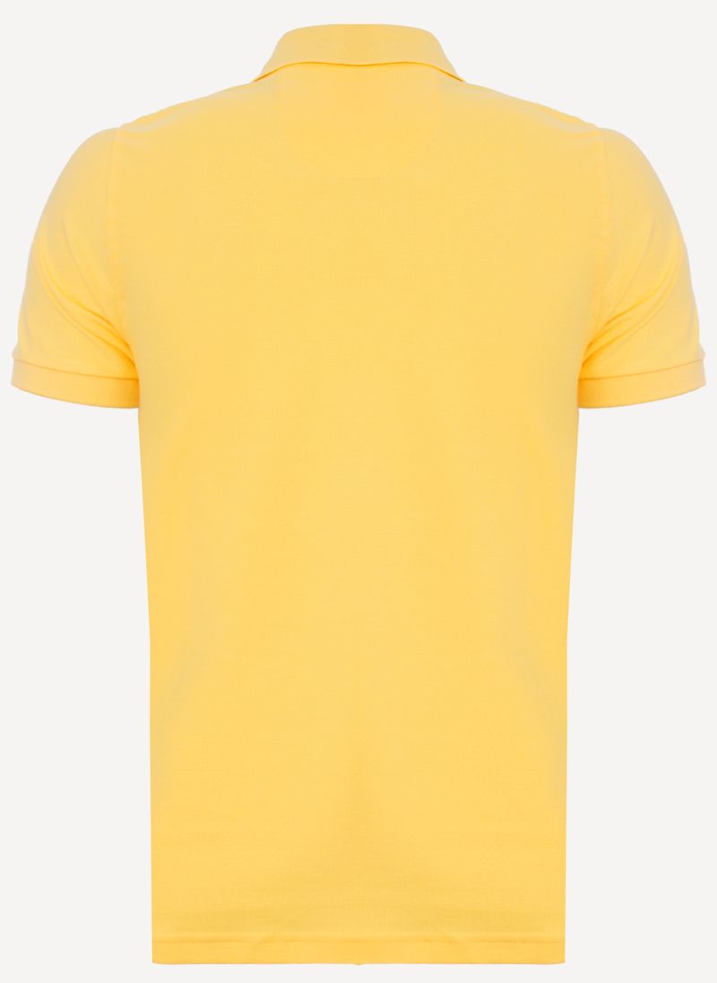 Camisa-Polo-Aleatory-Piquet-Light-Amarela-Amarelo-P