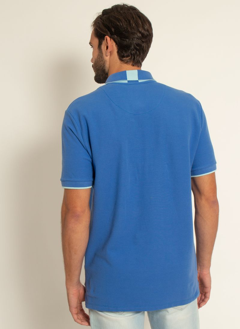 Camisa-Polo-Aleatory-Piquet-Classic-Azul-Azul-P