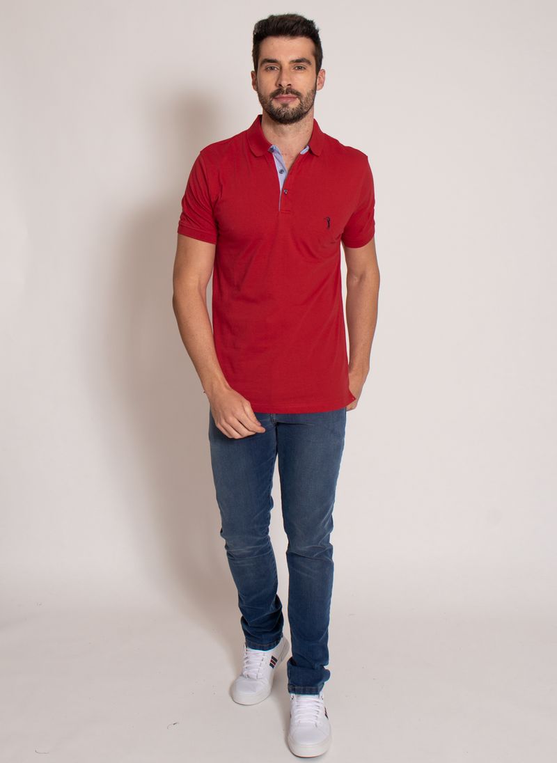 Camisa-Polo-Aleatory-Lisa-New-Jersey-Plus-Size-Vermelha-Vermelho-XGG