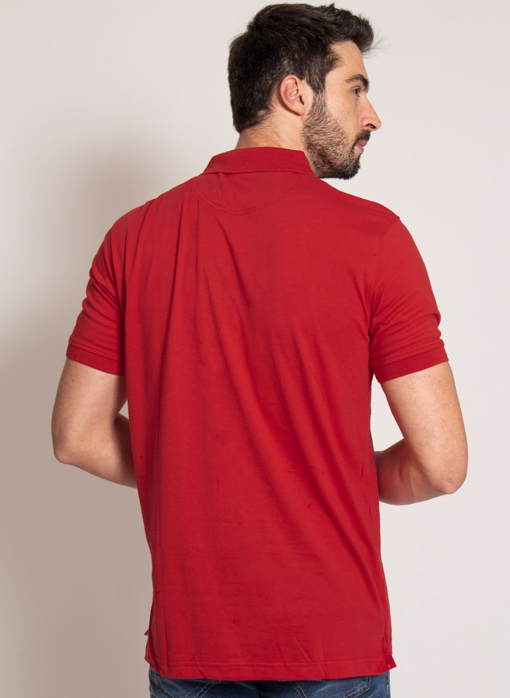 Camisa-Polo-Aleatory-Lisa-New-Jersey-Plus-Size-Vermelha-Vermelho-XGGG