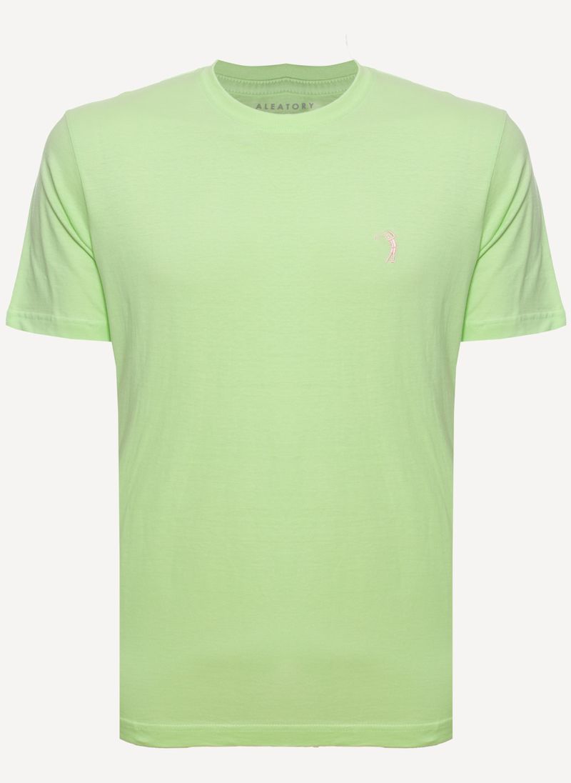 Camiseta-Verde-Lisa-Aleatory-Verde-P