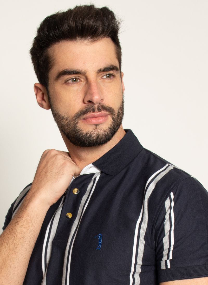 Camisa-Polo-Aleatory-Listrada-Full-Marinho-Azul-Marinho-P