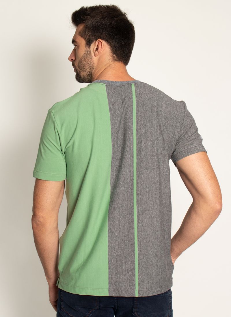 Camiseta-Aleatory-Listrada-Prime-Verde-Verde-M