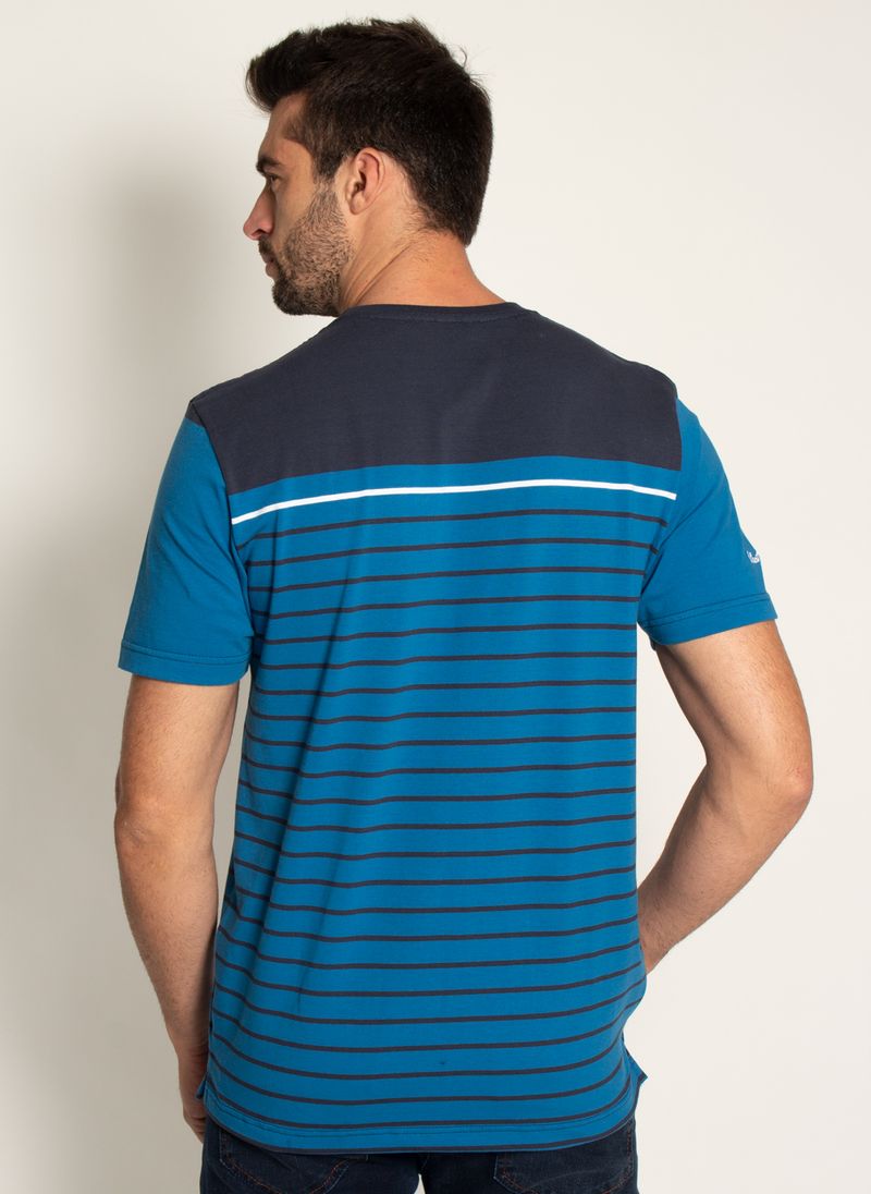 Camiseta-Aleatory-Listrada-Plus-Size-Move-Azul-Azul-XGG