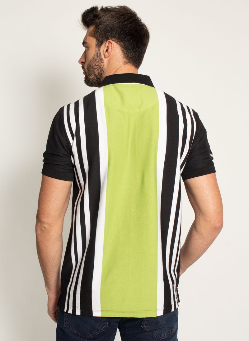 Camisa-Polo-Aleatory-Listrada-Mix-Verde-Verde-M