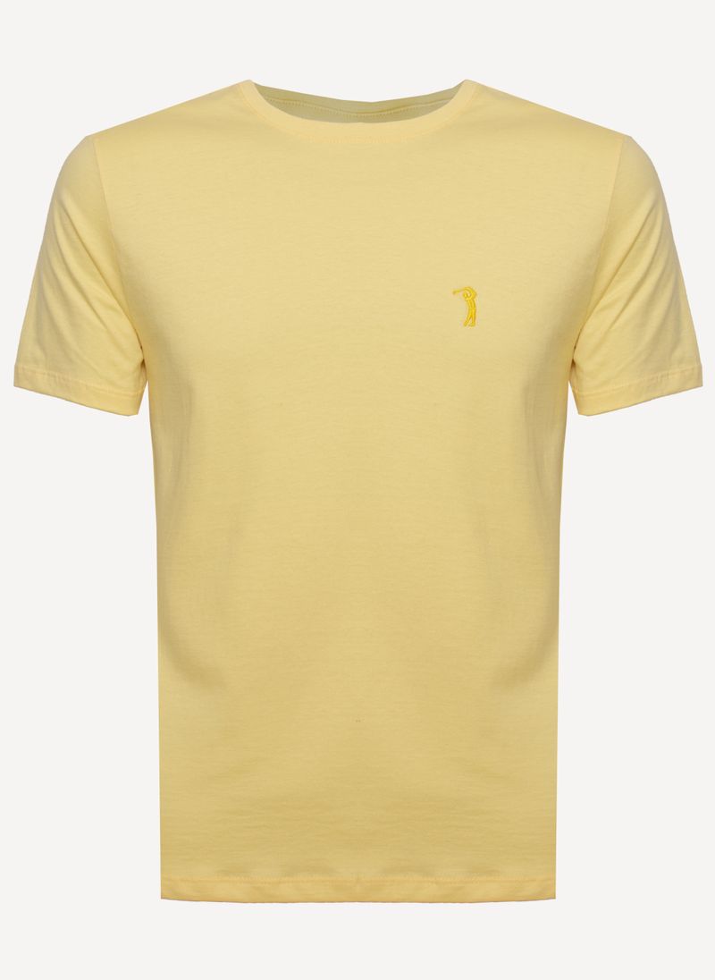 Camiseta-Aleatory-Basica-Eco-Amarela-Amarelo-P