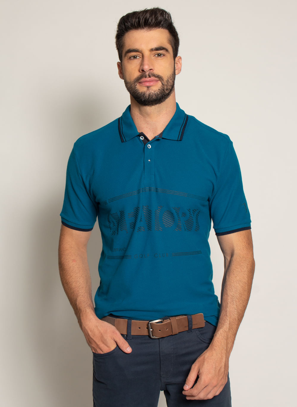 Camisa-Polo-Aleatory-Piquet-Greece-Azul-Azul-P