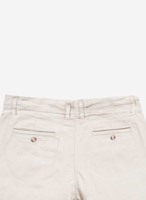 Calça Sarja Aleatory Bolso Faca Bege