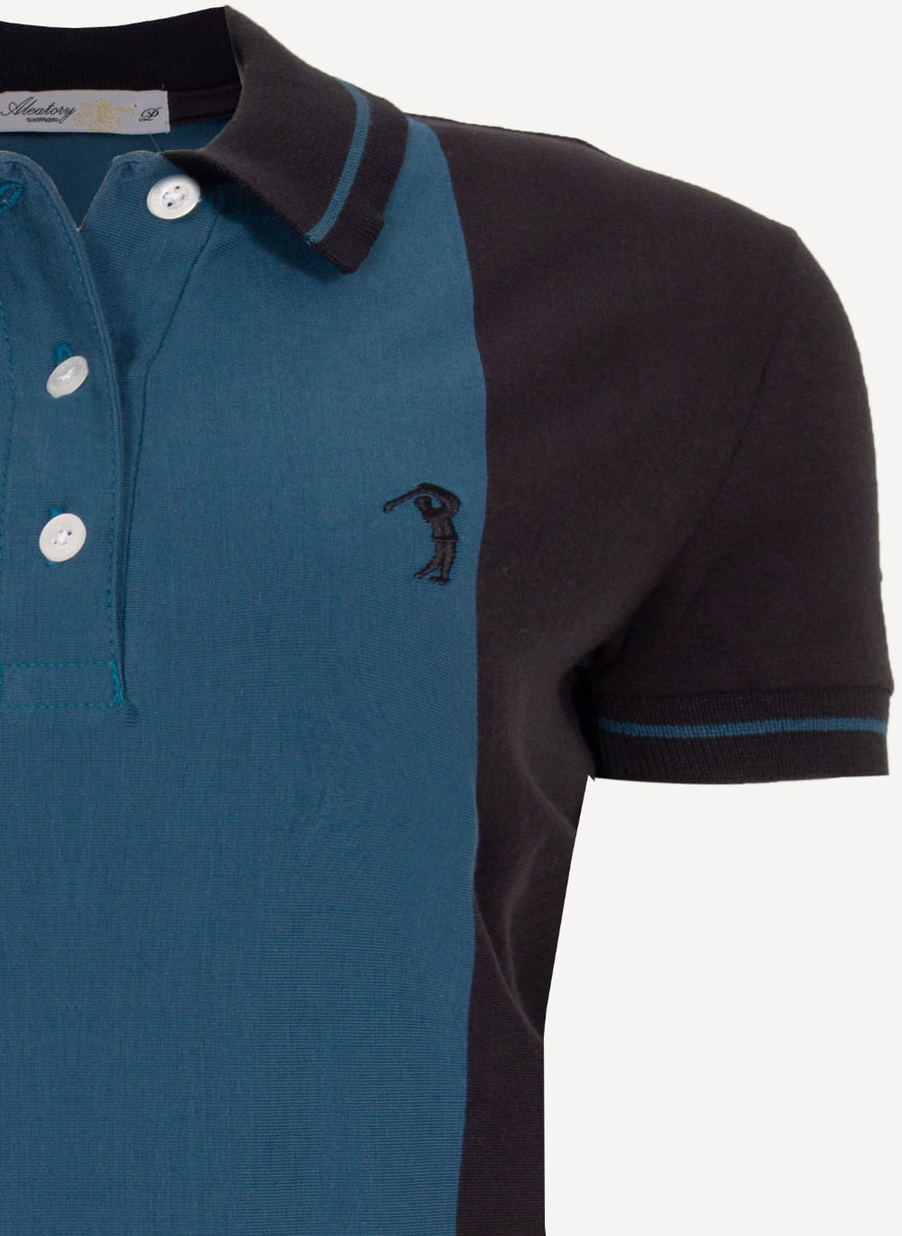 Camisa-Polo-Aleatory-Feminina-Smart-Azul-Azul-M