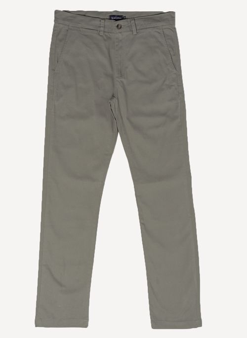 Calça Sarja Aleatory Bolso Faca Khaki Escuro