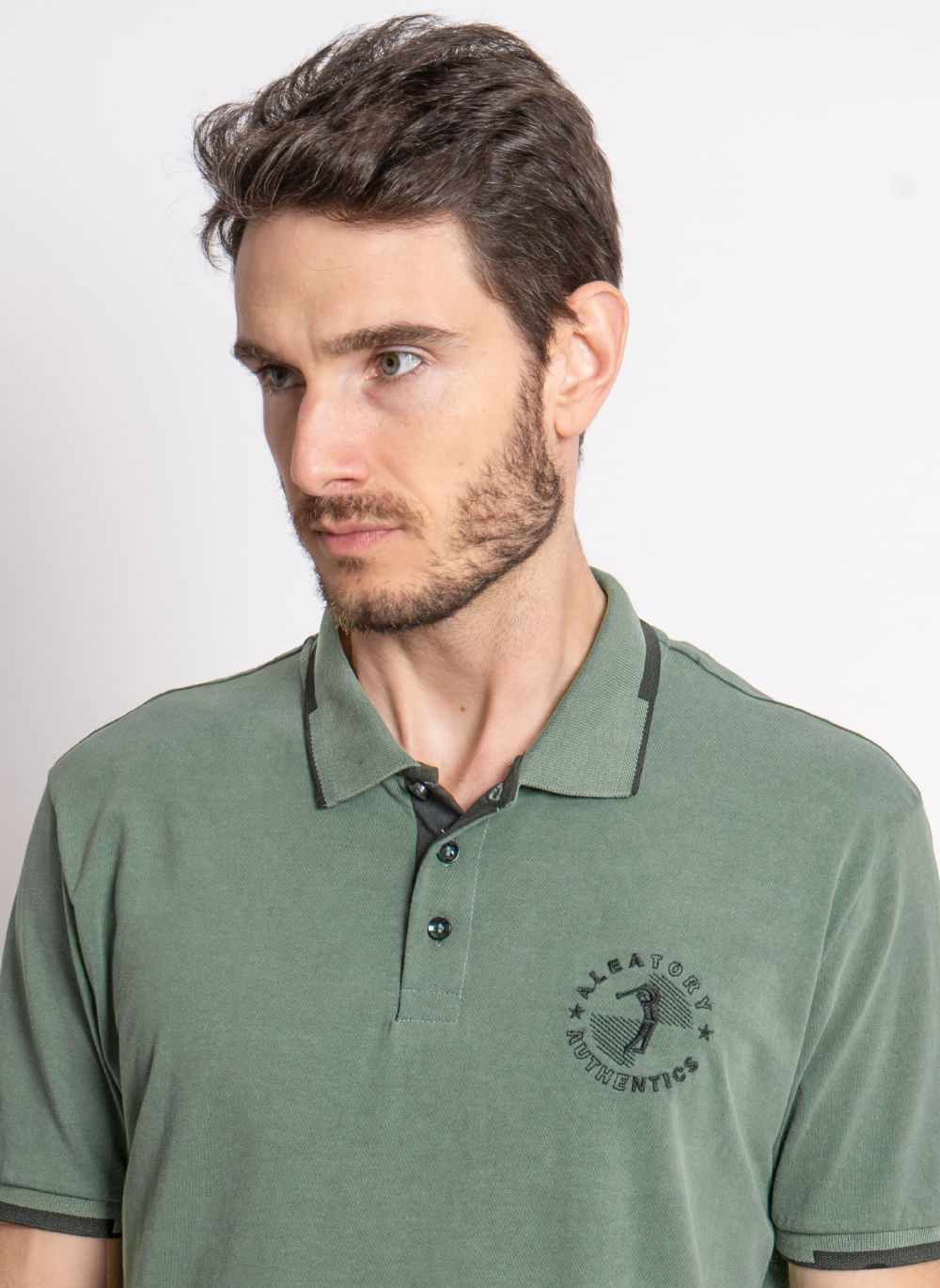 Camisa-Polo-Aleatory-Authentics-Verde-Verde-P