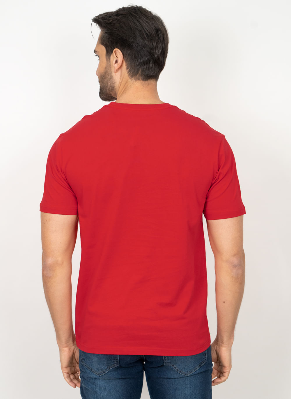 Camiseta-Aleatory-Basica-com-Bolso-Vermelha-Vermelho-P