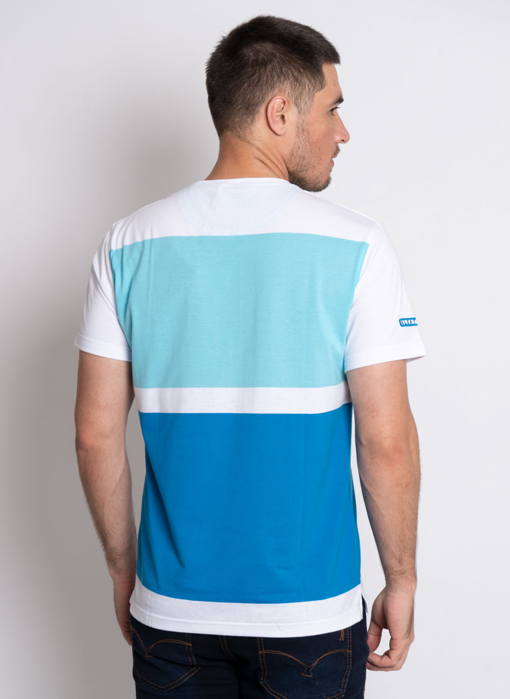 Camiseta-Aleatory-Listrada-Megz-Azul-Azul-P