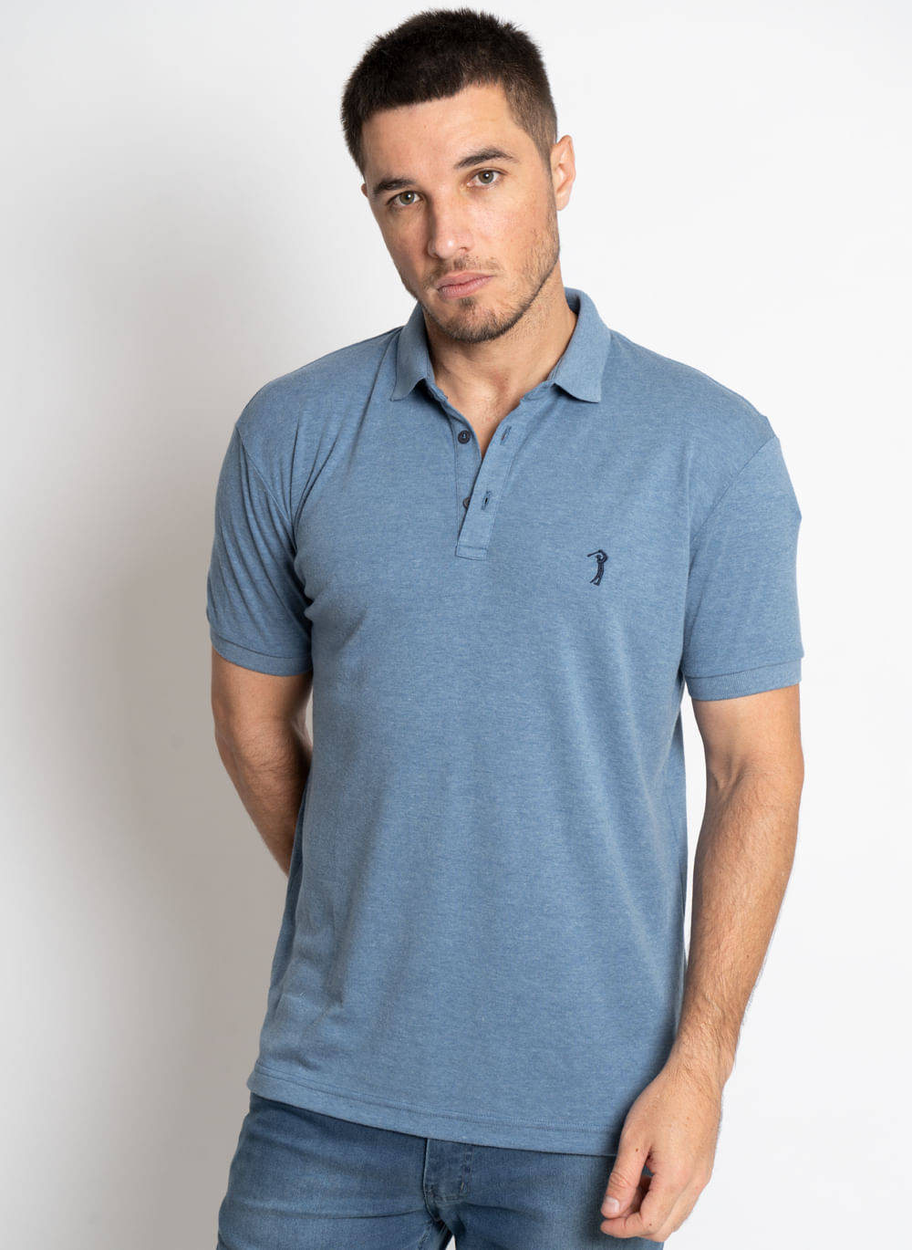 Camisa-Polo-Aleatory-Lisa-Algodao-Pima-Mescla-Azul-Azul-P