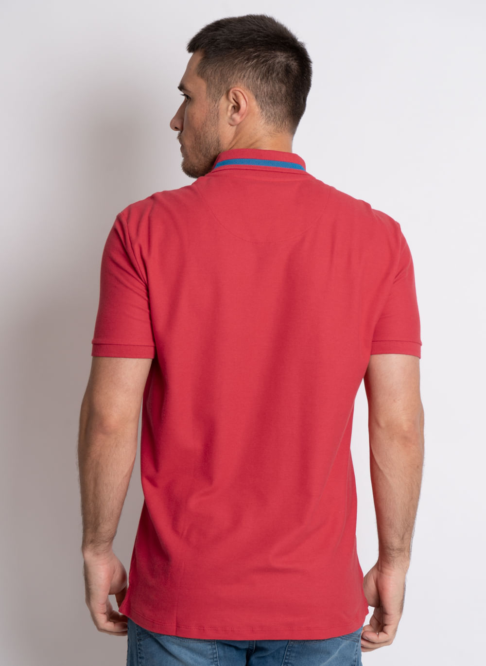 Camisa-Polo-Aleatory-Piquet-Recordada-Triangle-Vermelha-Vermelho-P