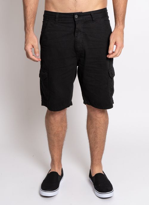 Bermuda Sarja Aleatory Go Preta