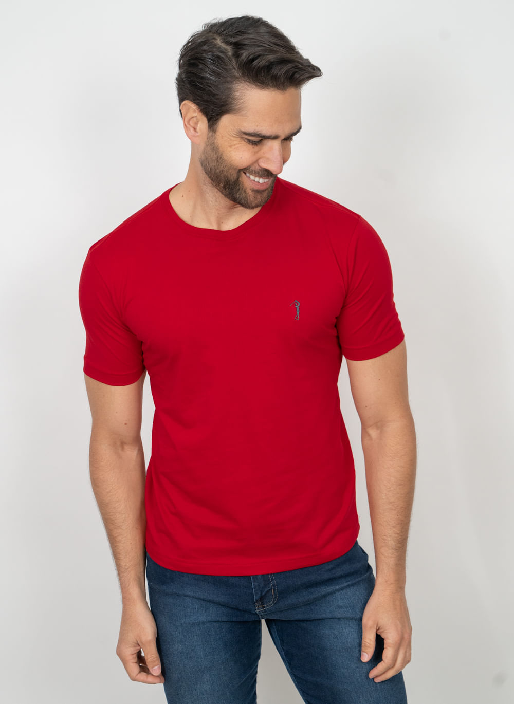 Camiseta-Basica-Aleatory-Fit-Vermelha-Vermelho-P