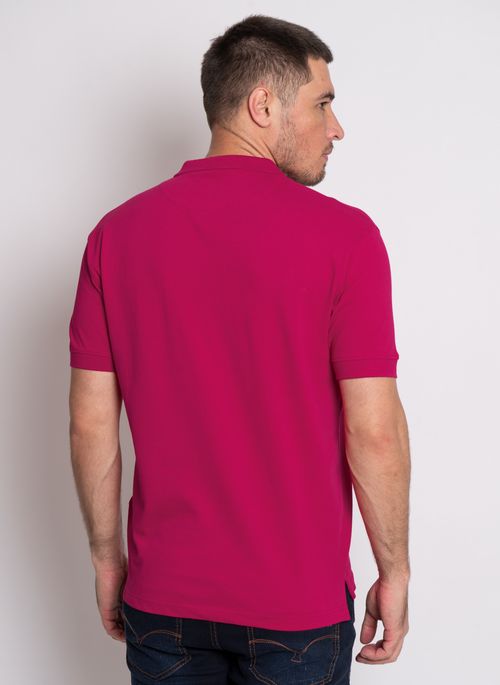 Camisa Polo Aleatory Piquet Pink