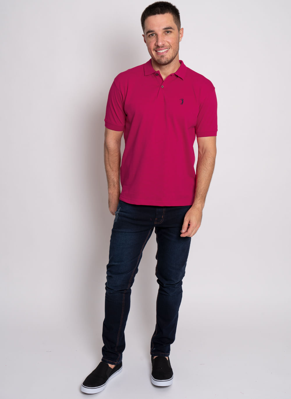 Camisa-Polo-Aleatory-Piquet-Pink-Pink-P