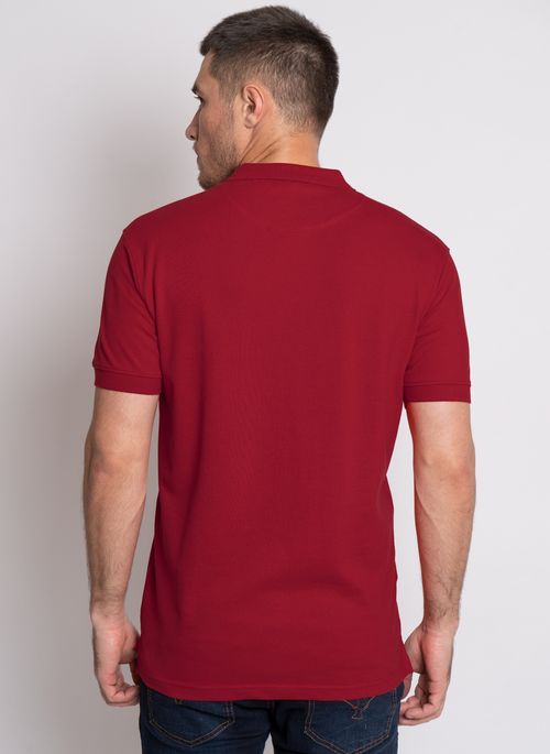 Camisa Polo Aleatory Piquet Vermelha