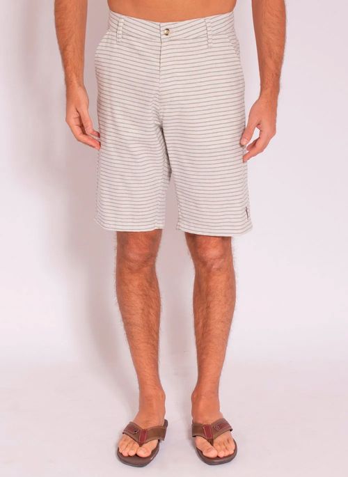 Bermuda Sarja Aleatory Super Bege