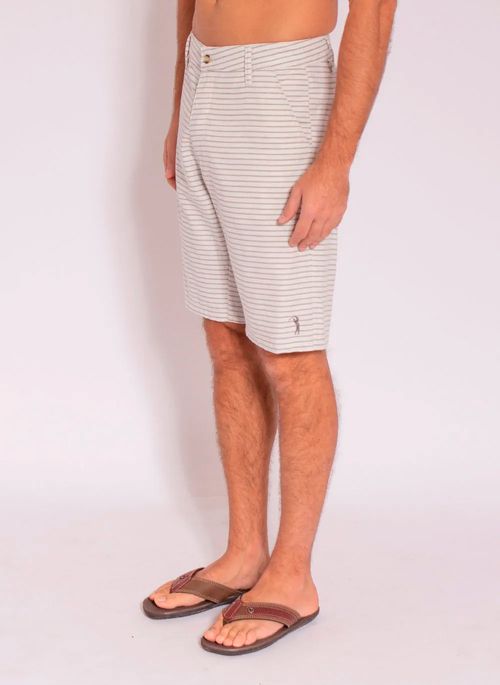 Bermuda Sarja Aleatory Super Bege